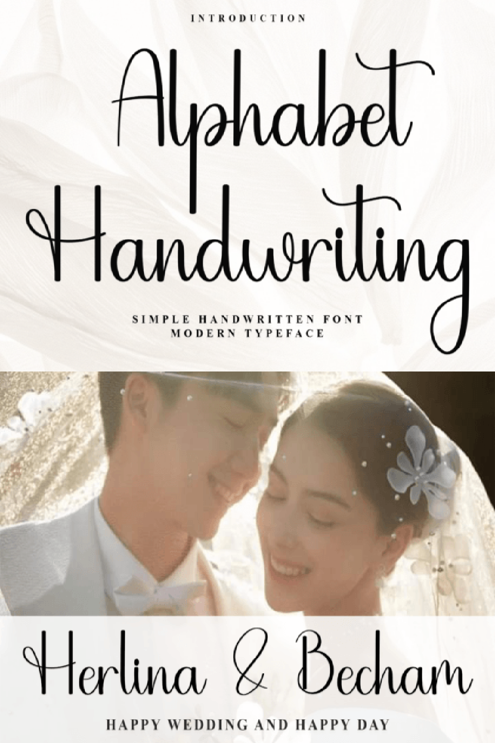 Alphabet Handwriting Font