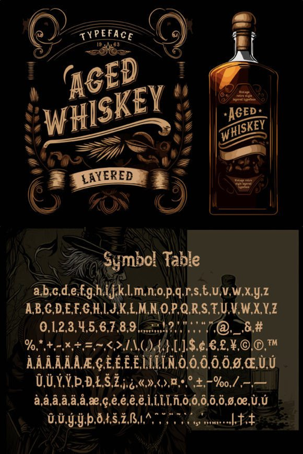 Aged Whiskey Font