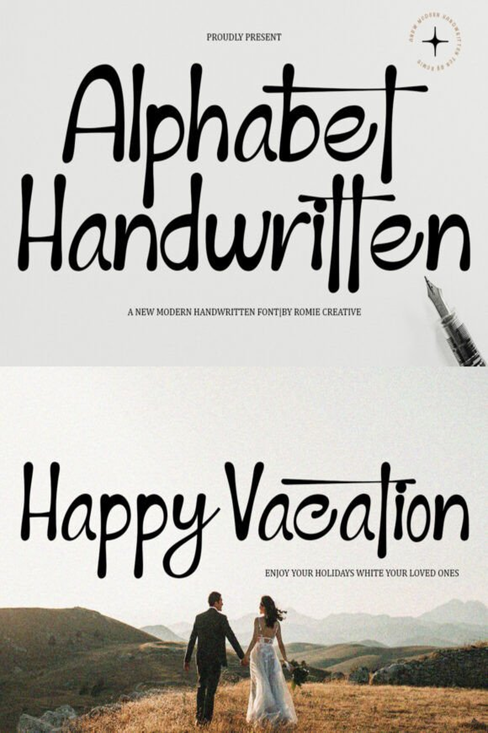 Alphabet Handwritten Font