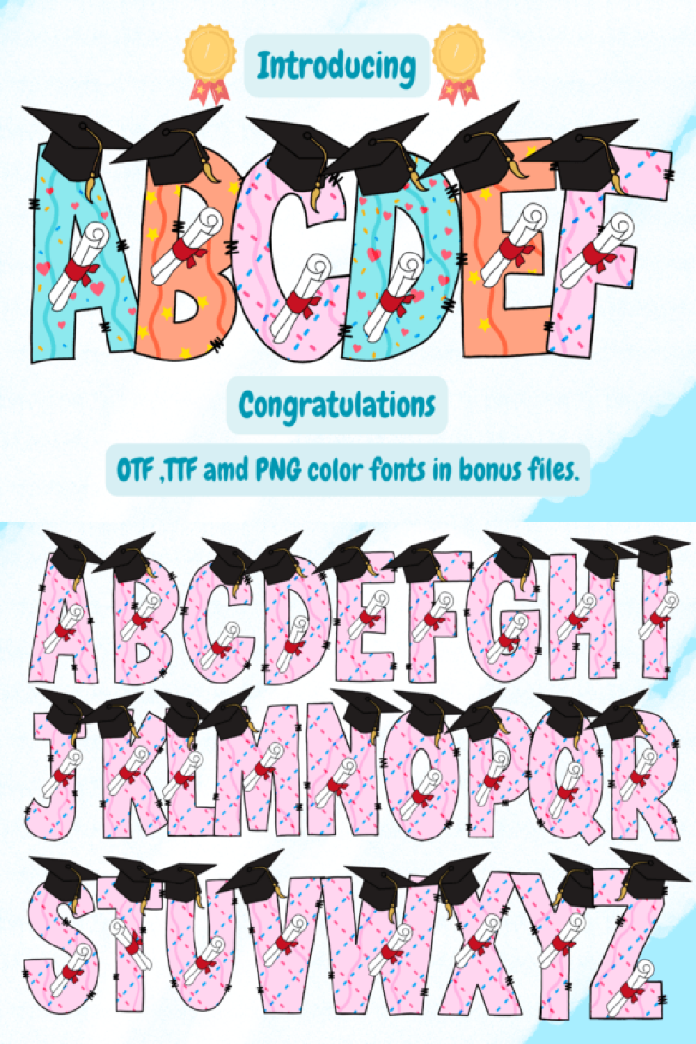 Congratulations Font