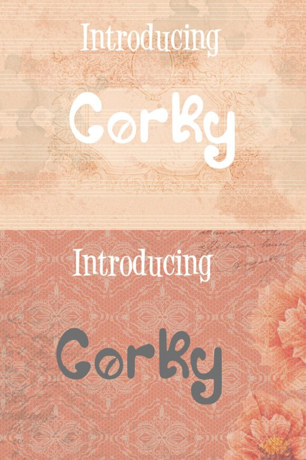 Corky Font