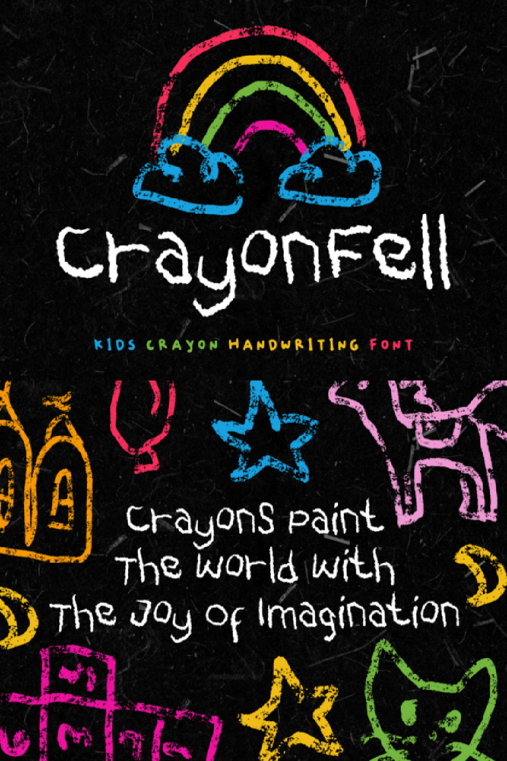Crayon Fell Font