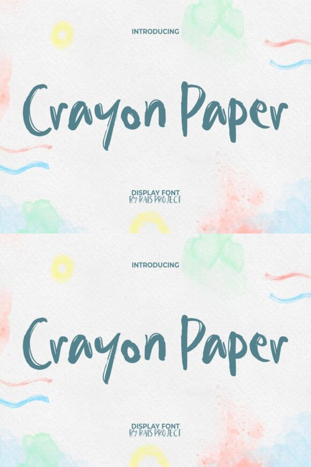 Crayon Paper Font