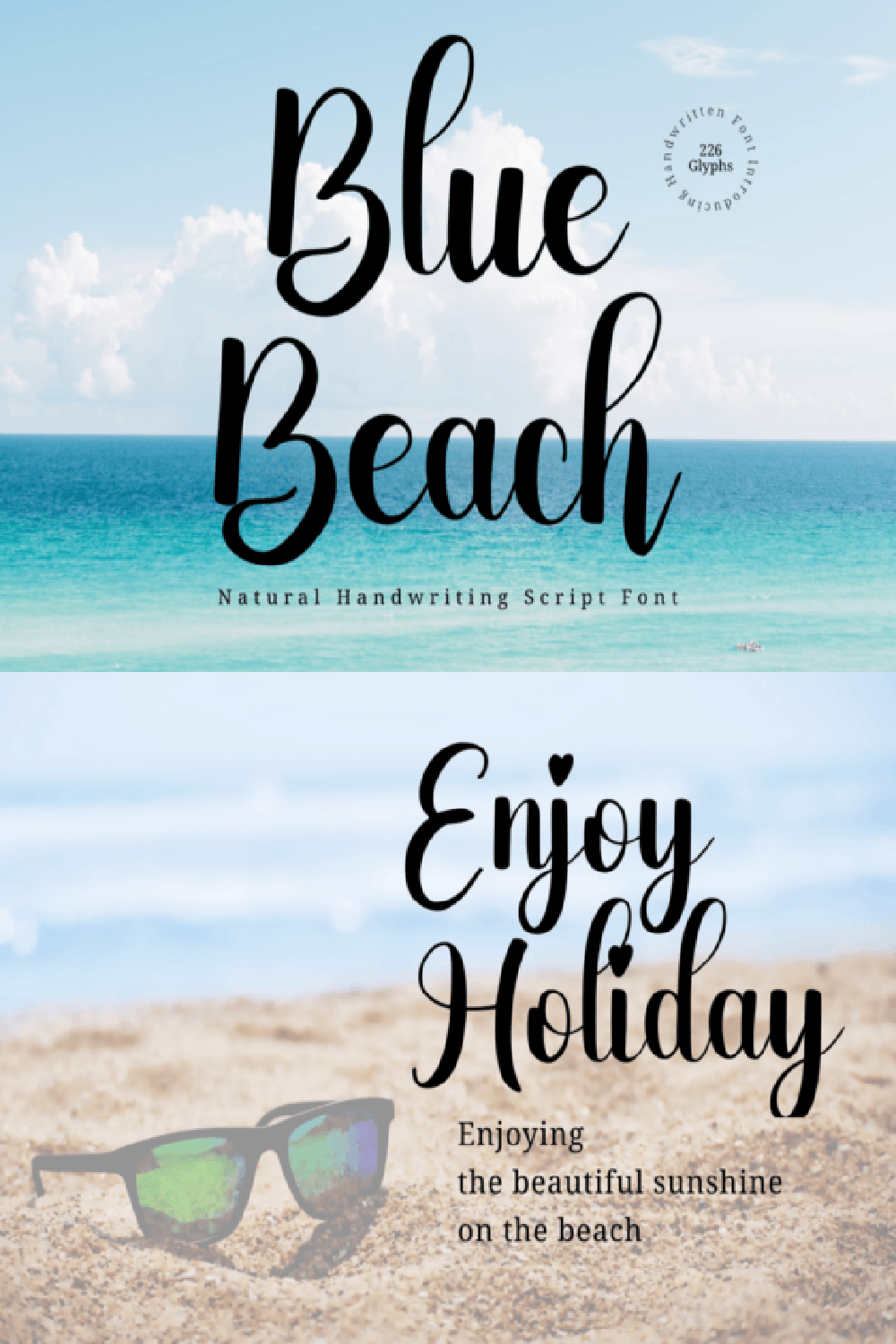 Blue Beach Font