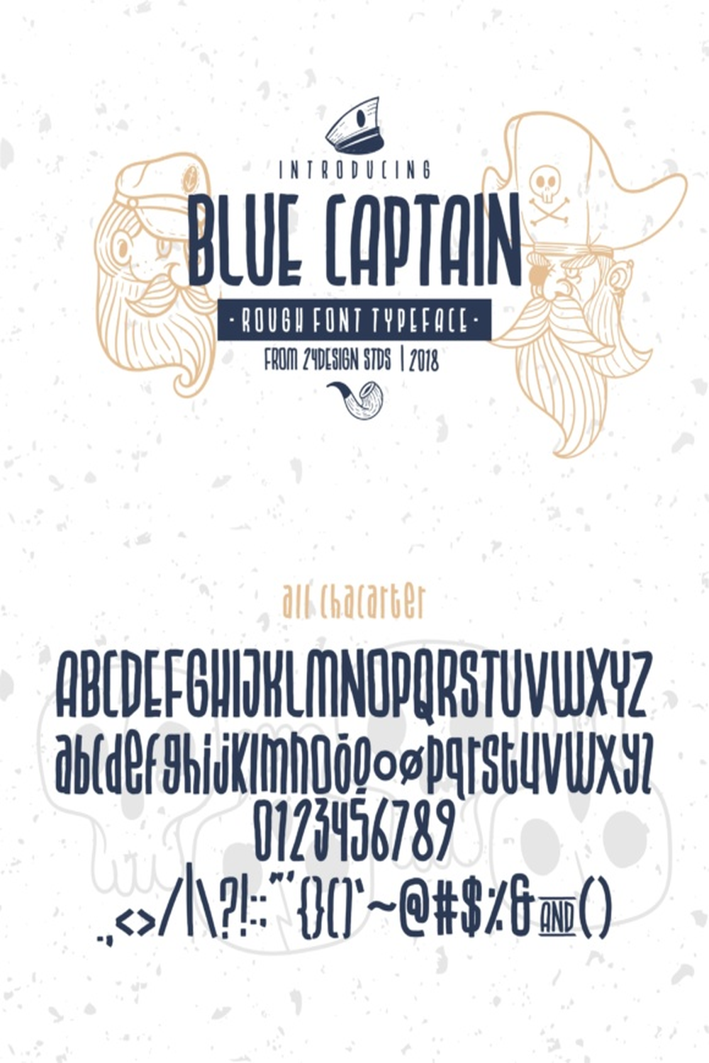Blue Captain Font