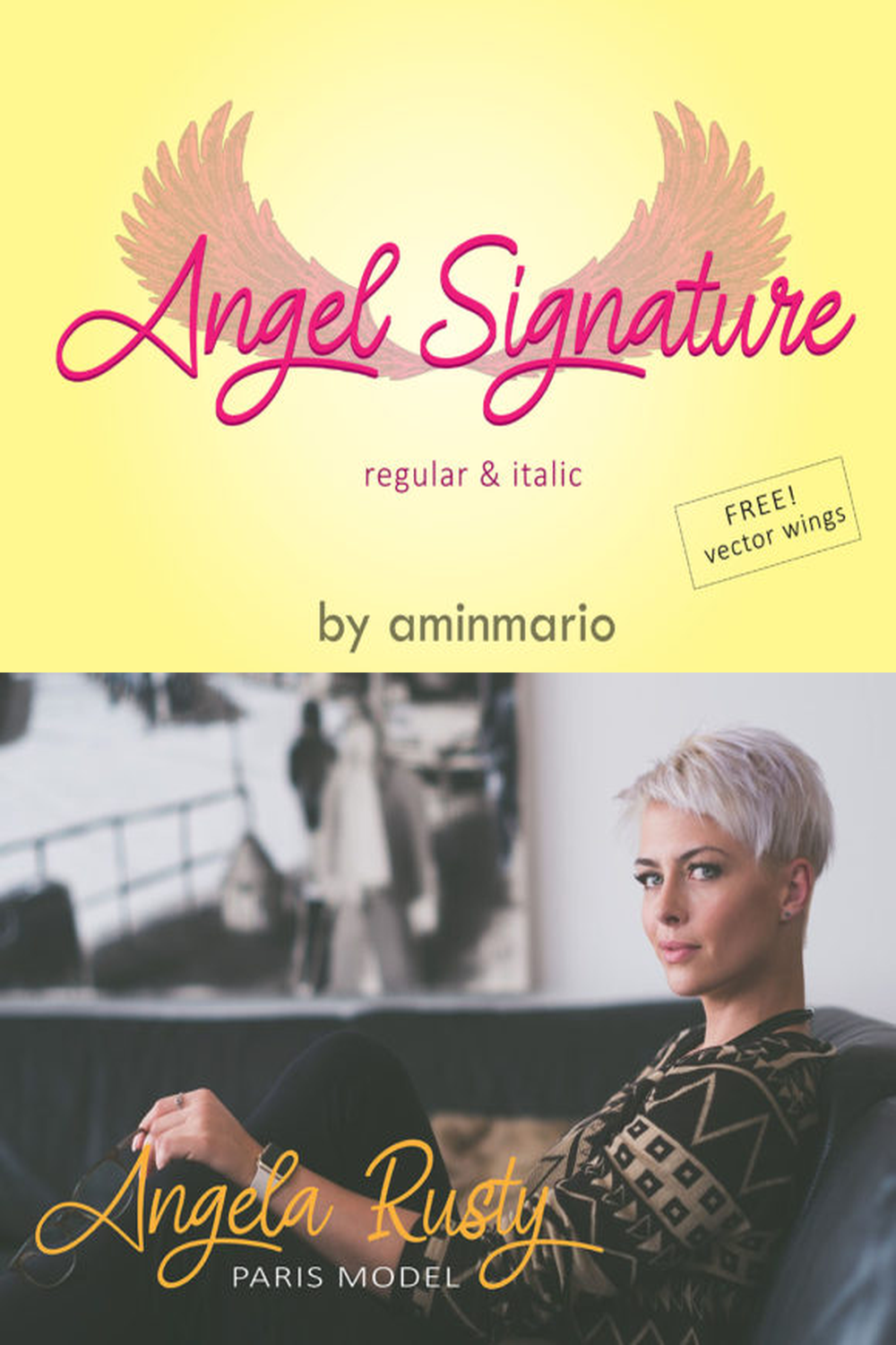 Angel Signature Font