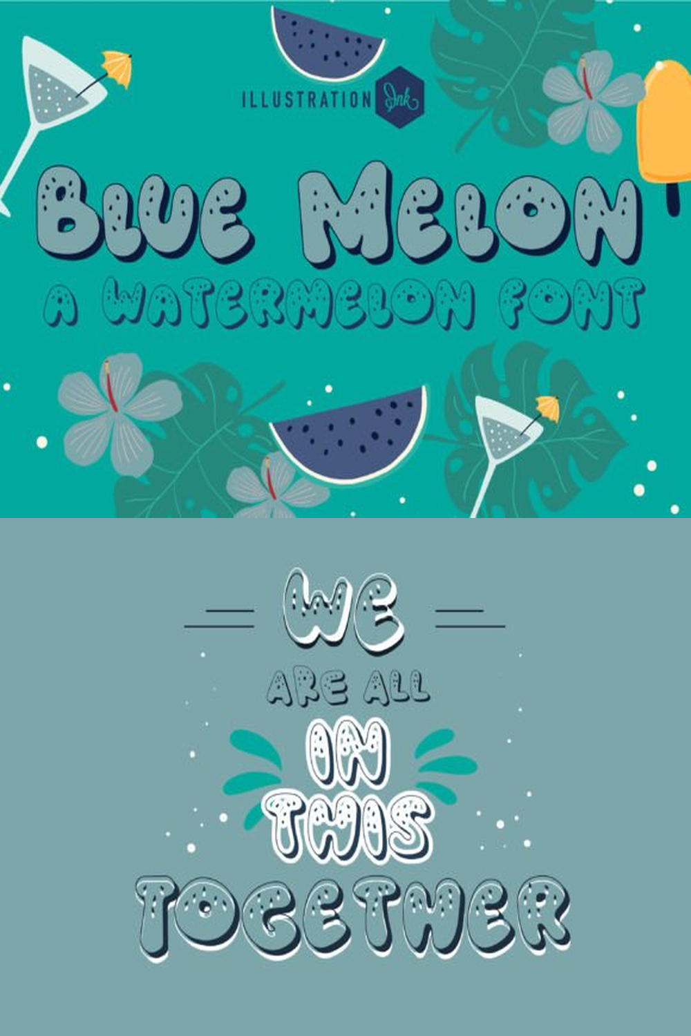 Blue Melon Font