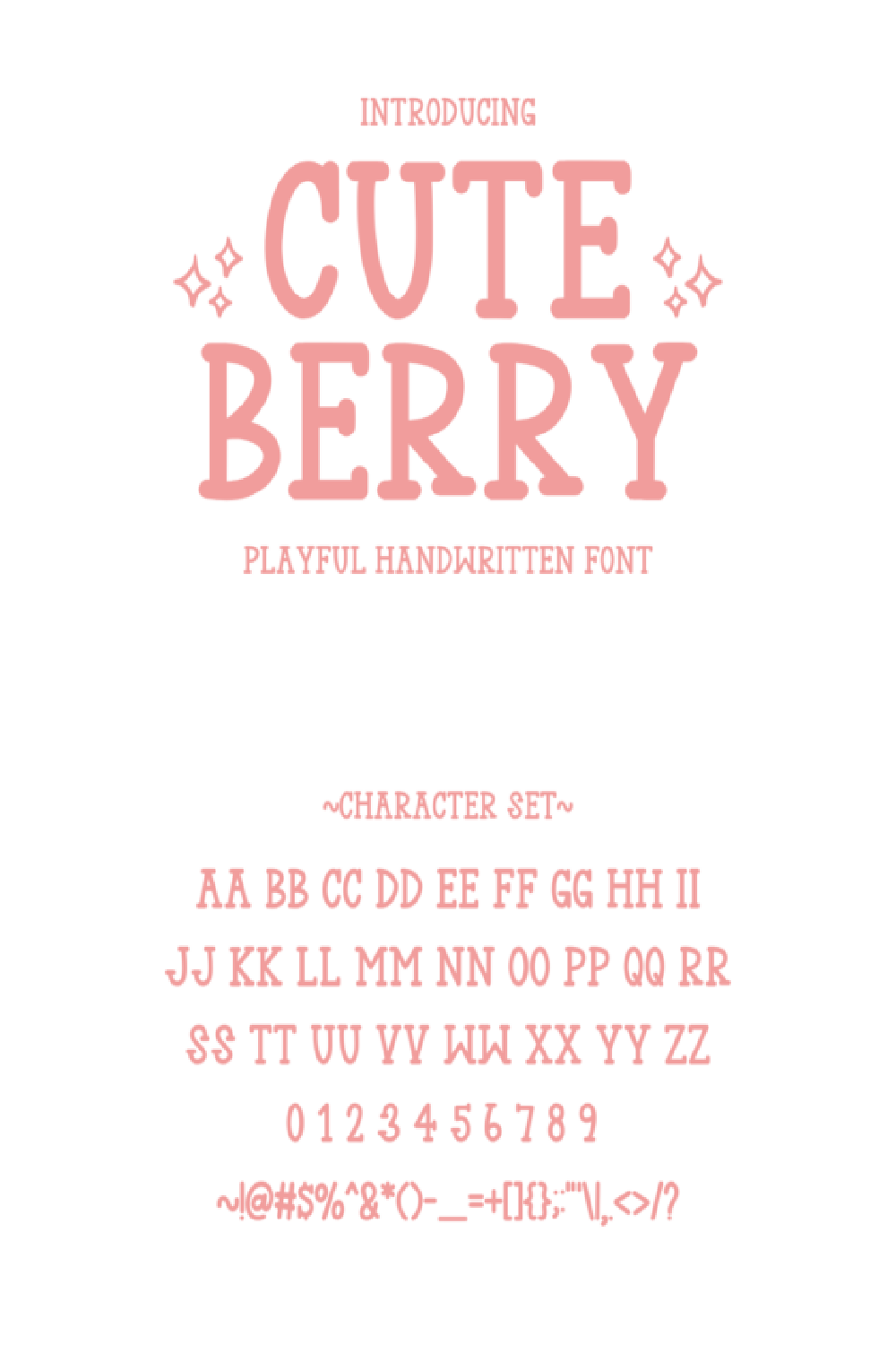 Cute Berry Font
