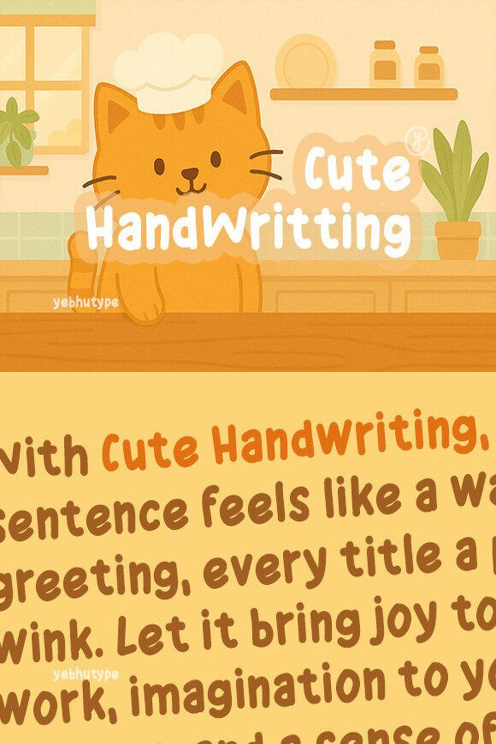 Cute Handwriting Font