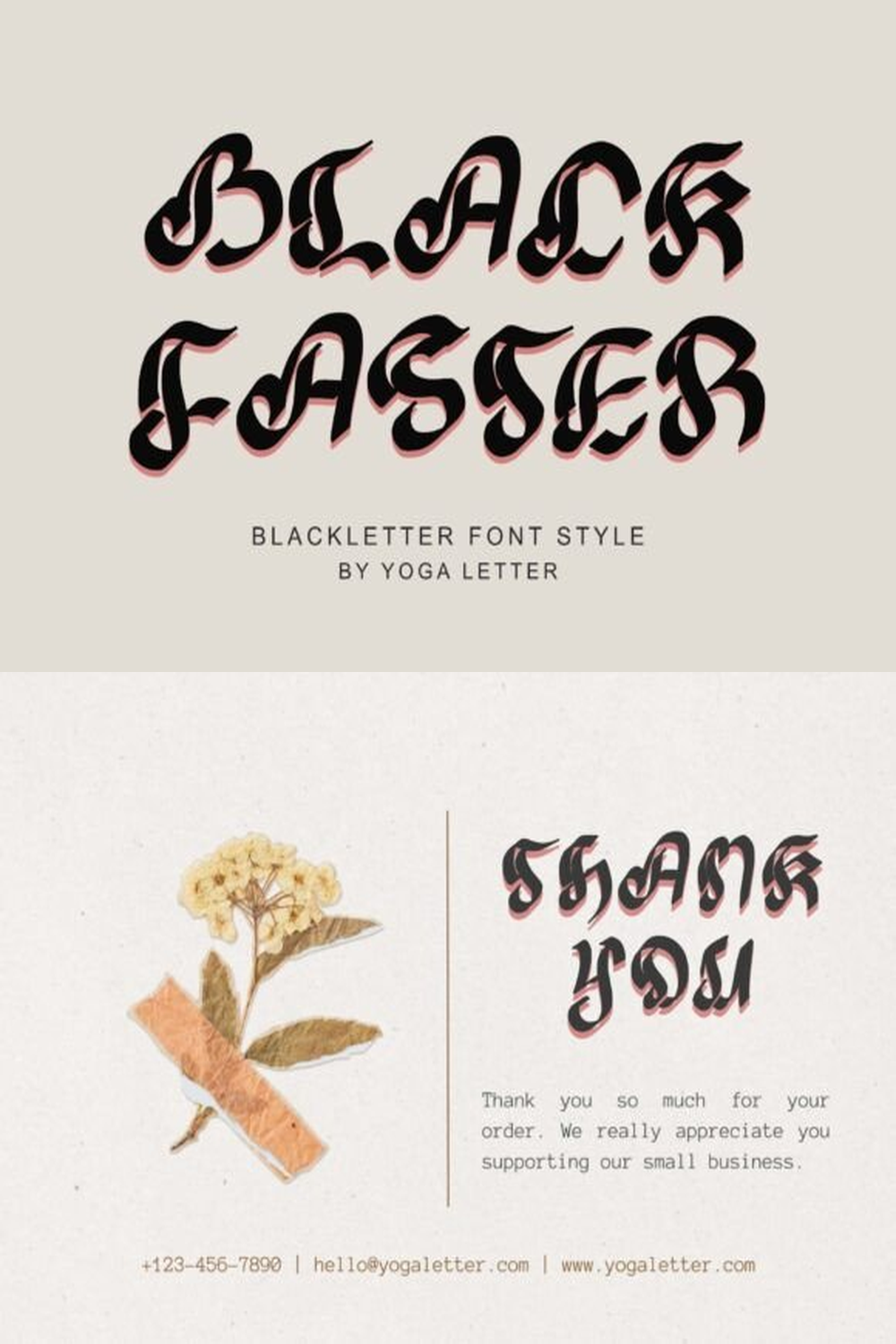 Black Faster Font