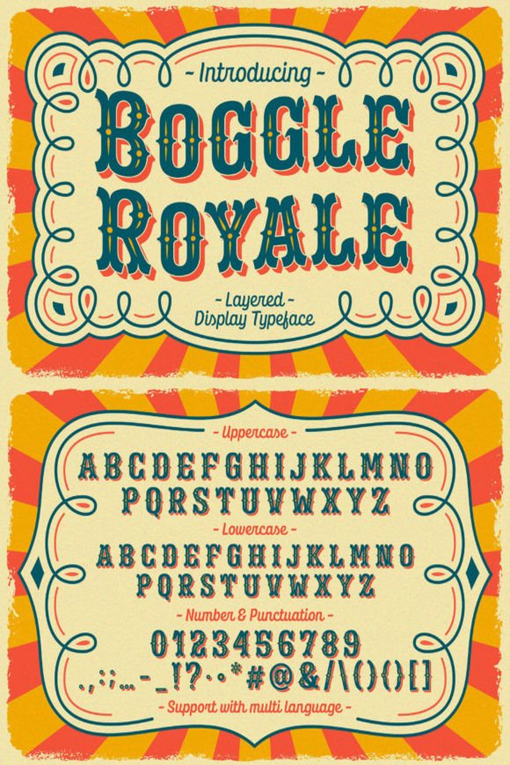 Boggle Royale Font