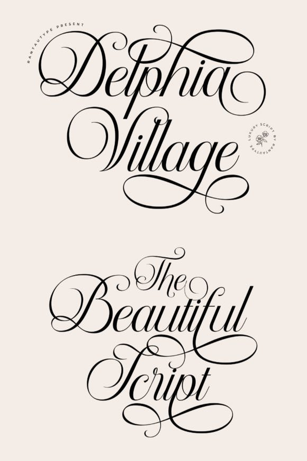 Delphia Village Font