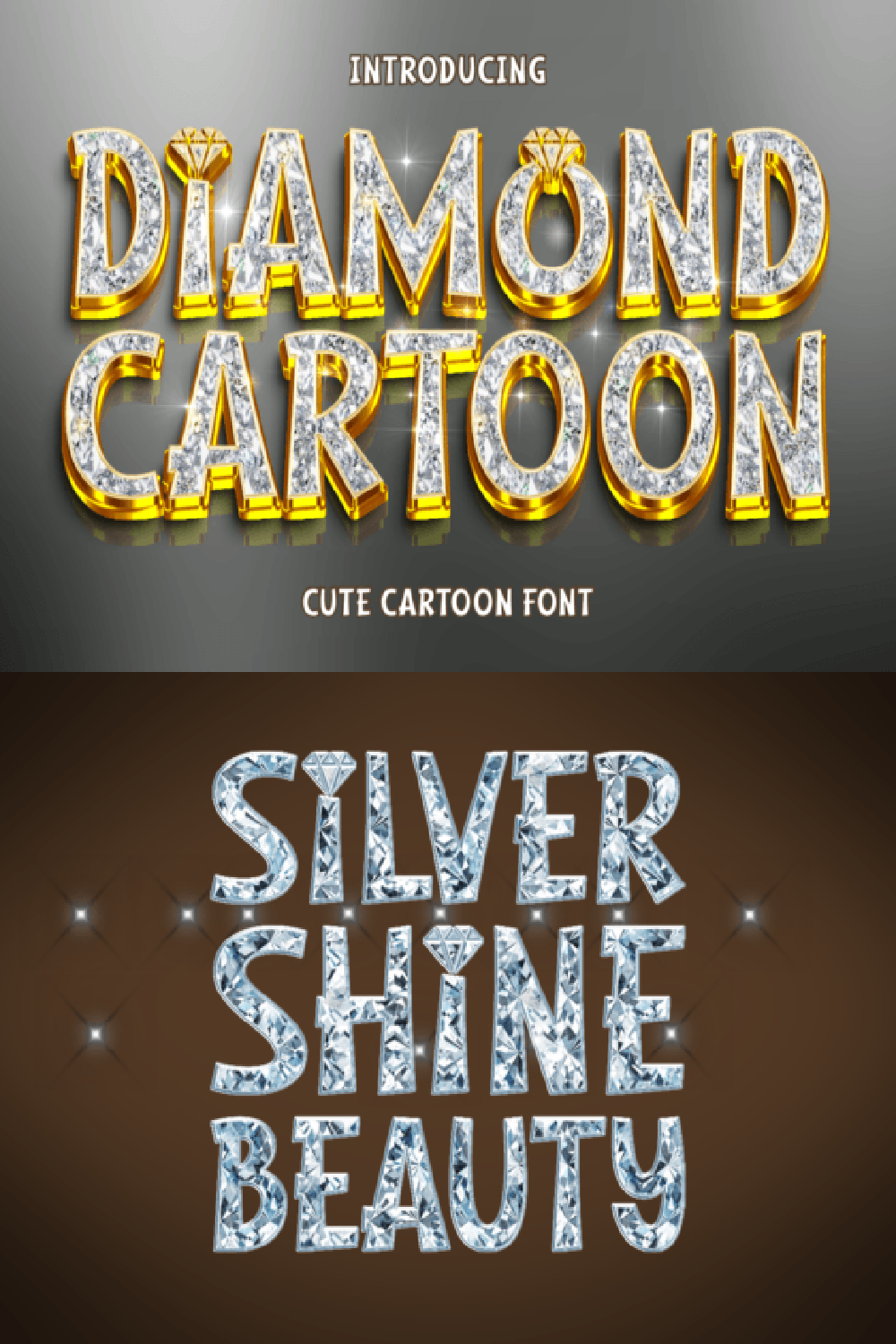 Diamond Cartoon Font