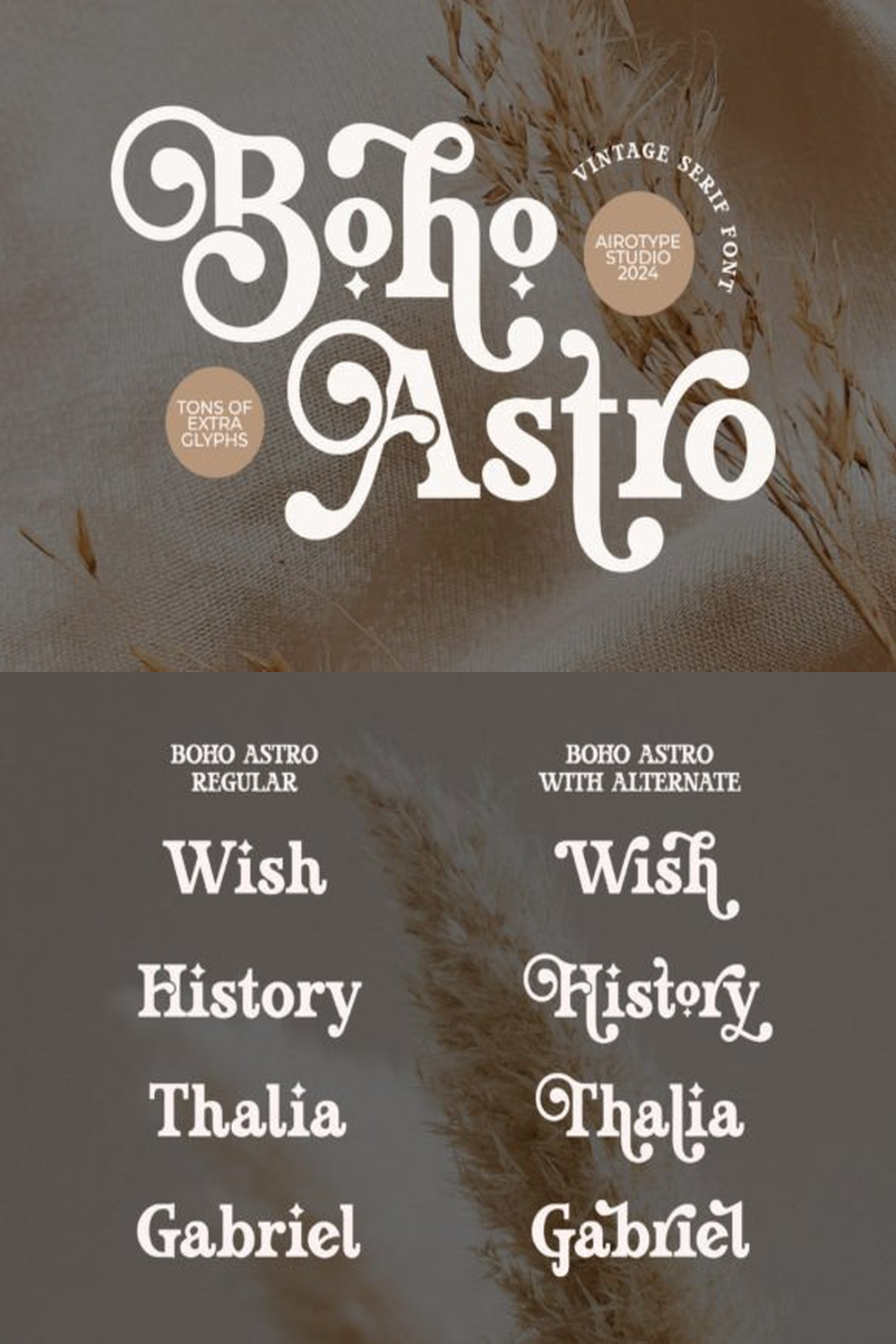 Boho Astro Font