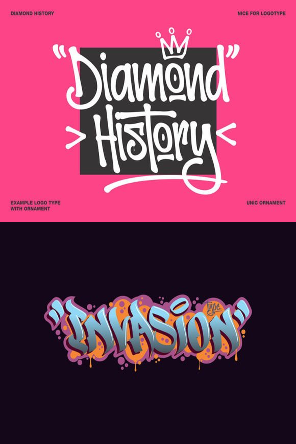 Diamond History Font