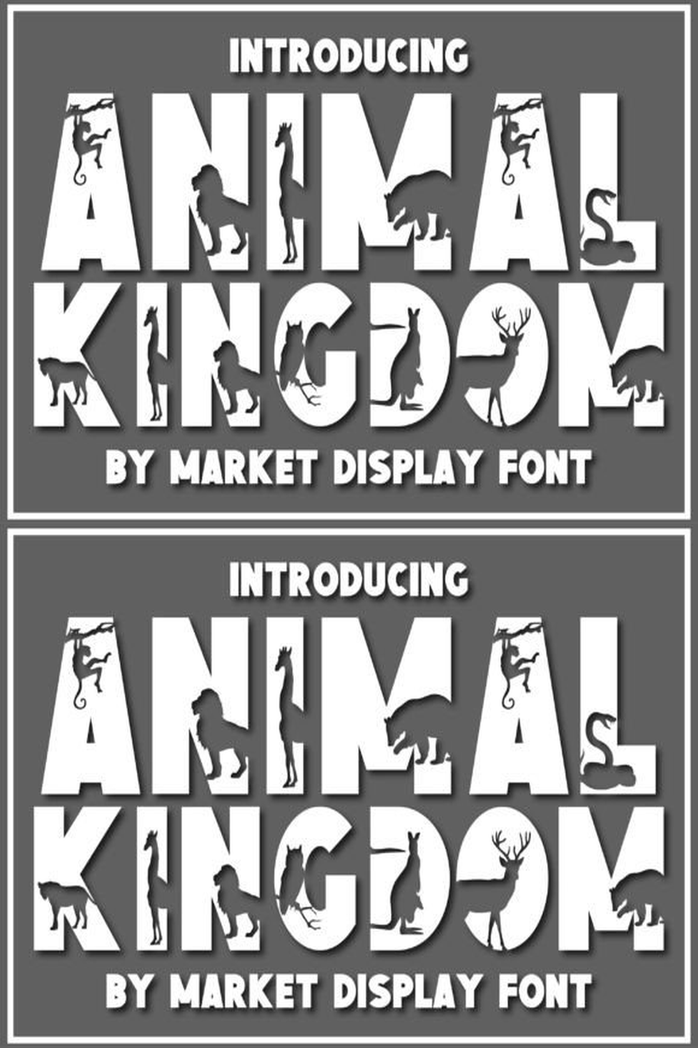 Animal Kingdom Font