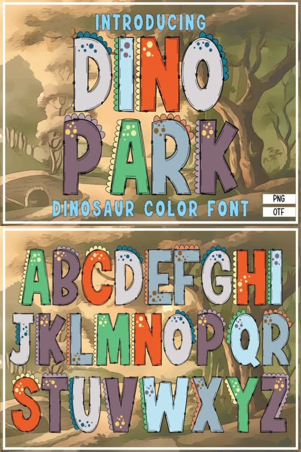Dino Park Font