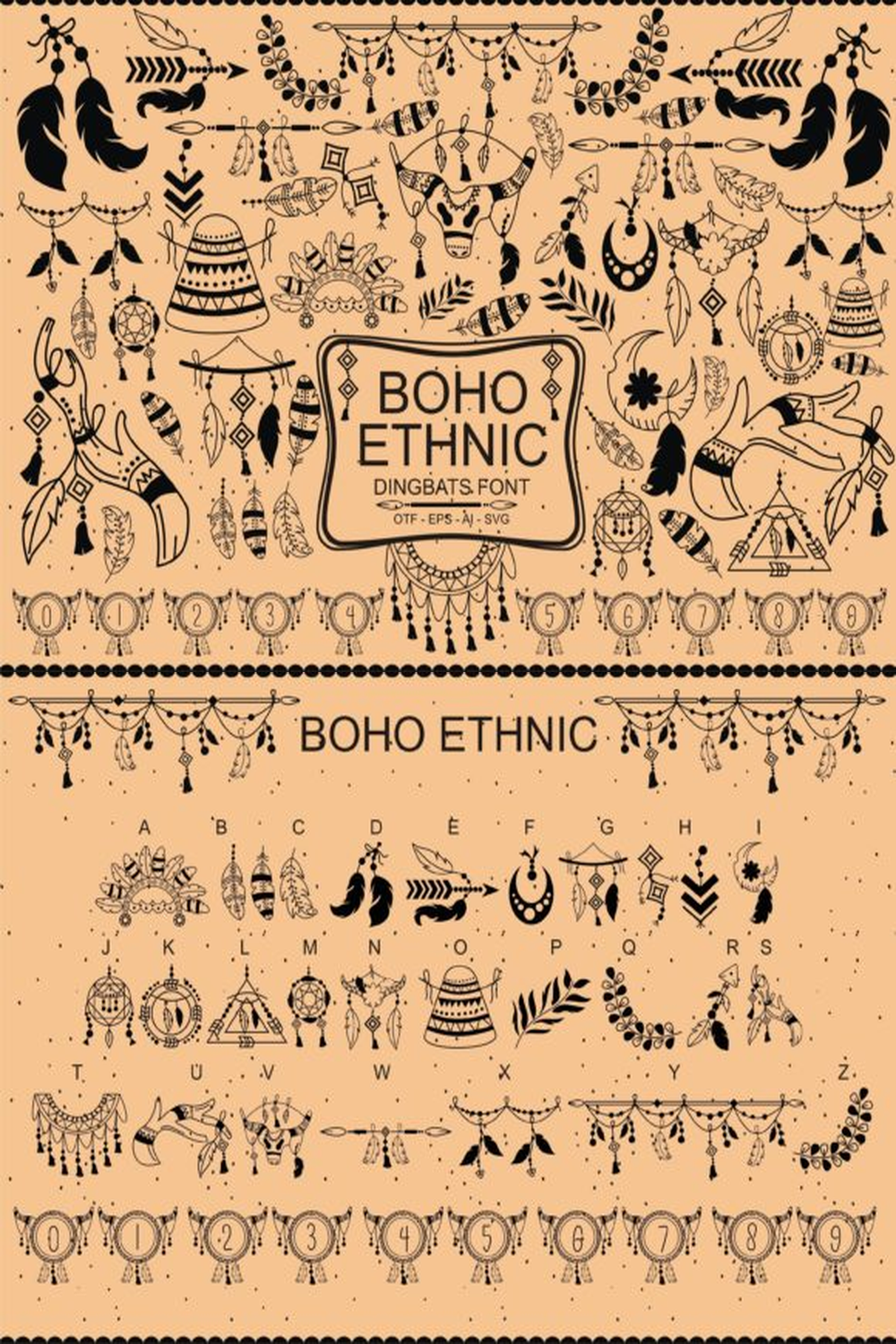 Boho Ethnic Font Boho Ethnic Font