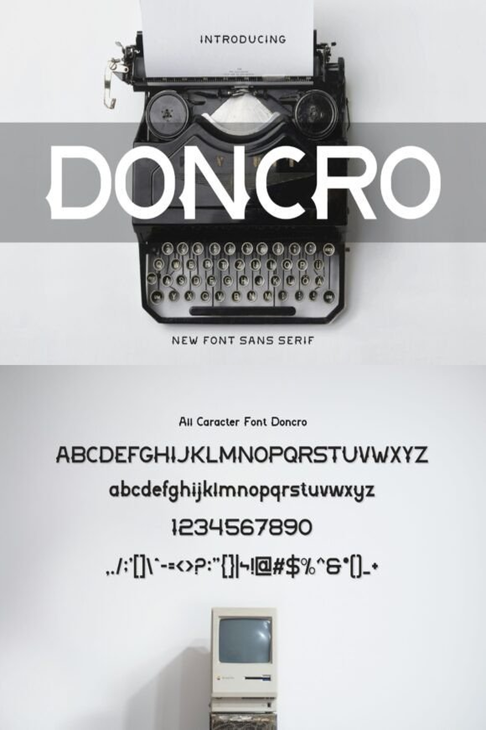 Doncro Font