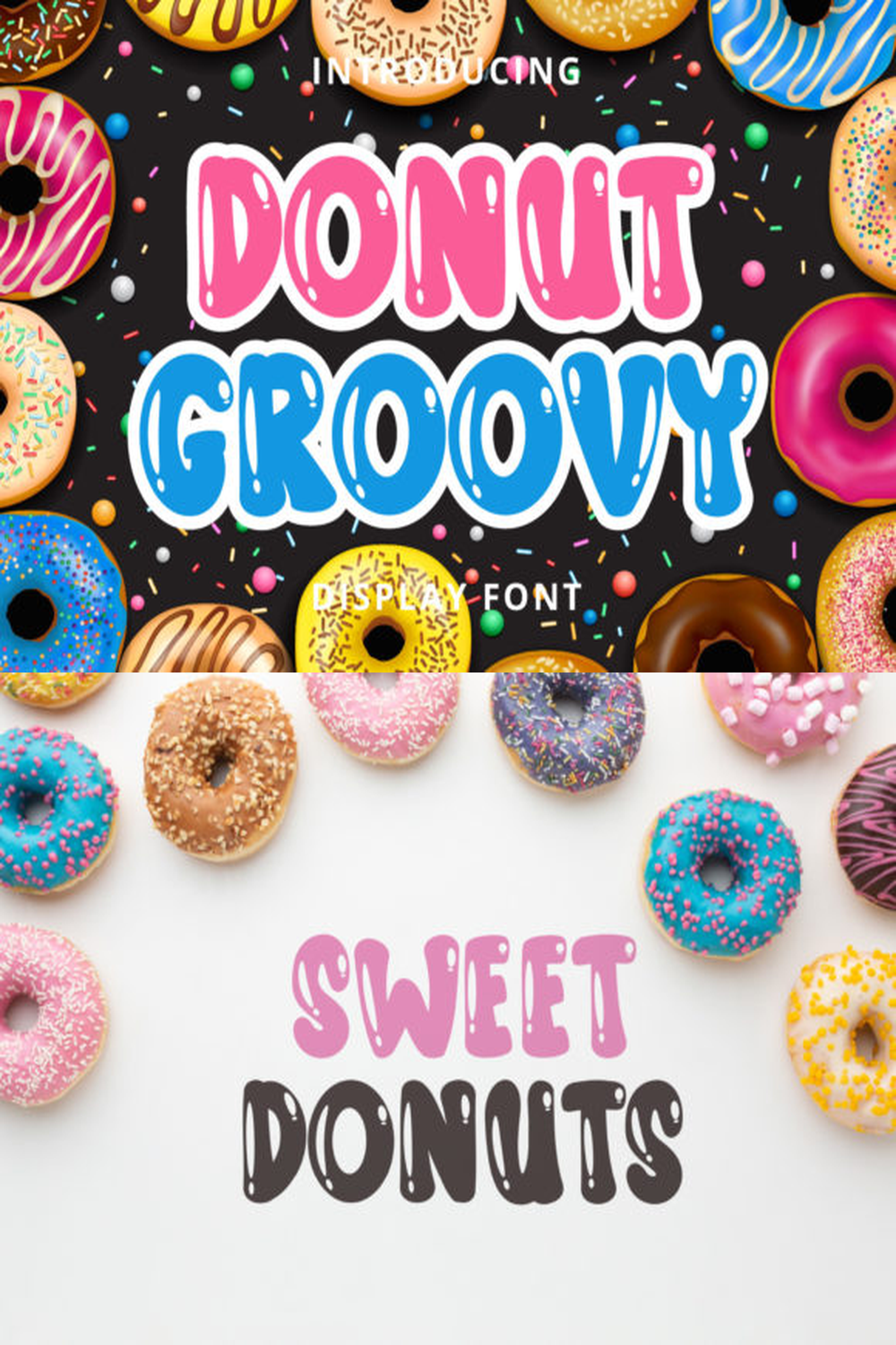 Donut Groovy Font