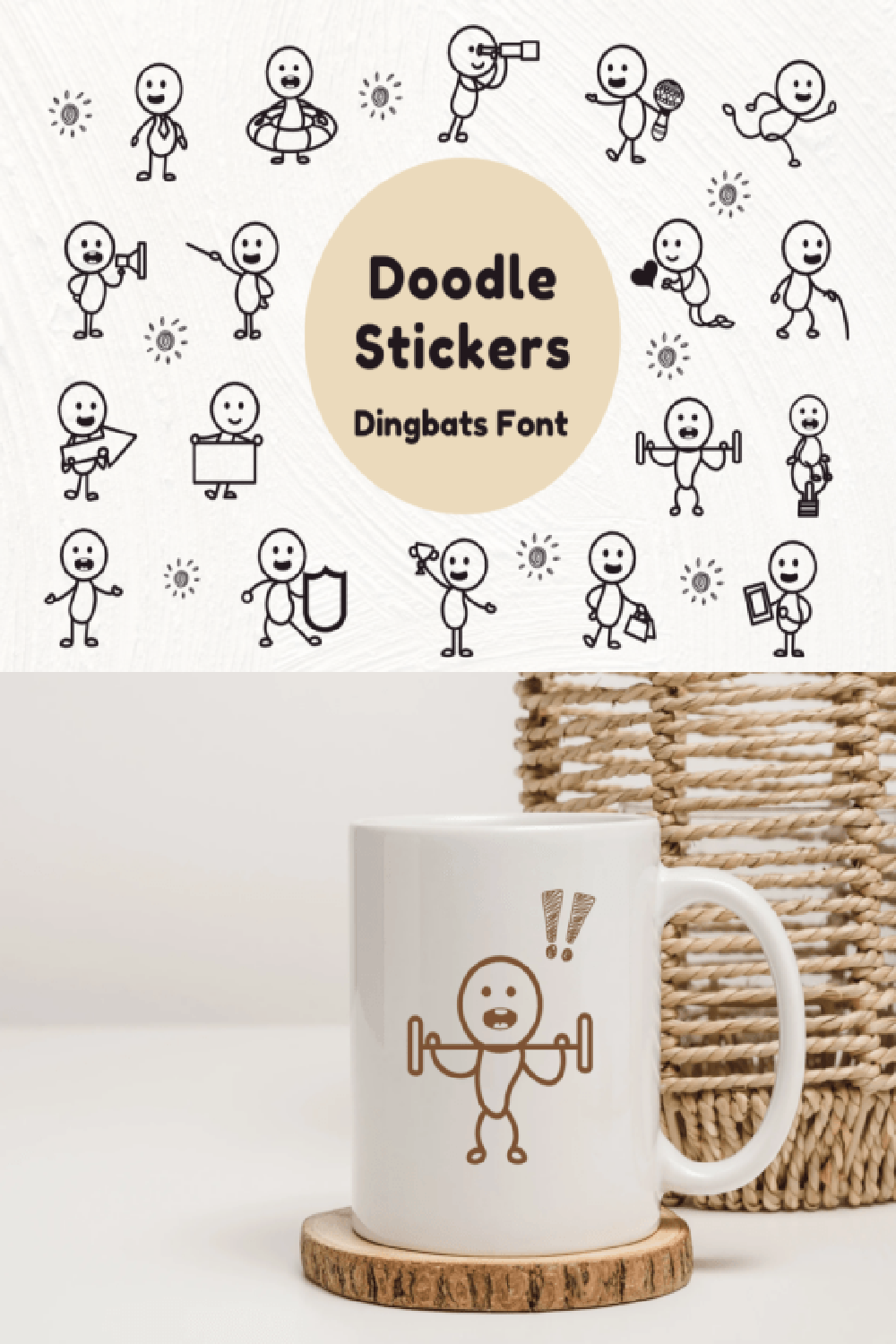 Doodle Stickers Font