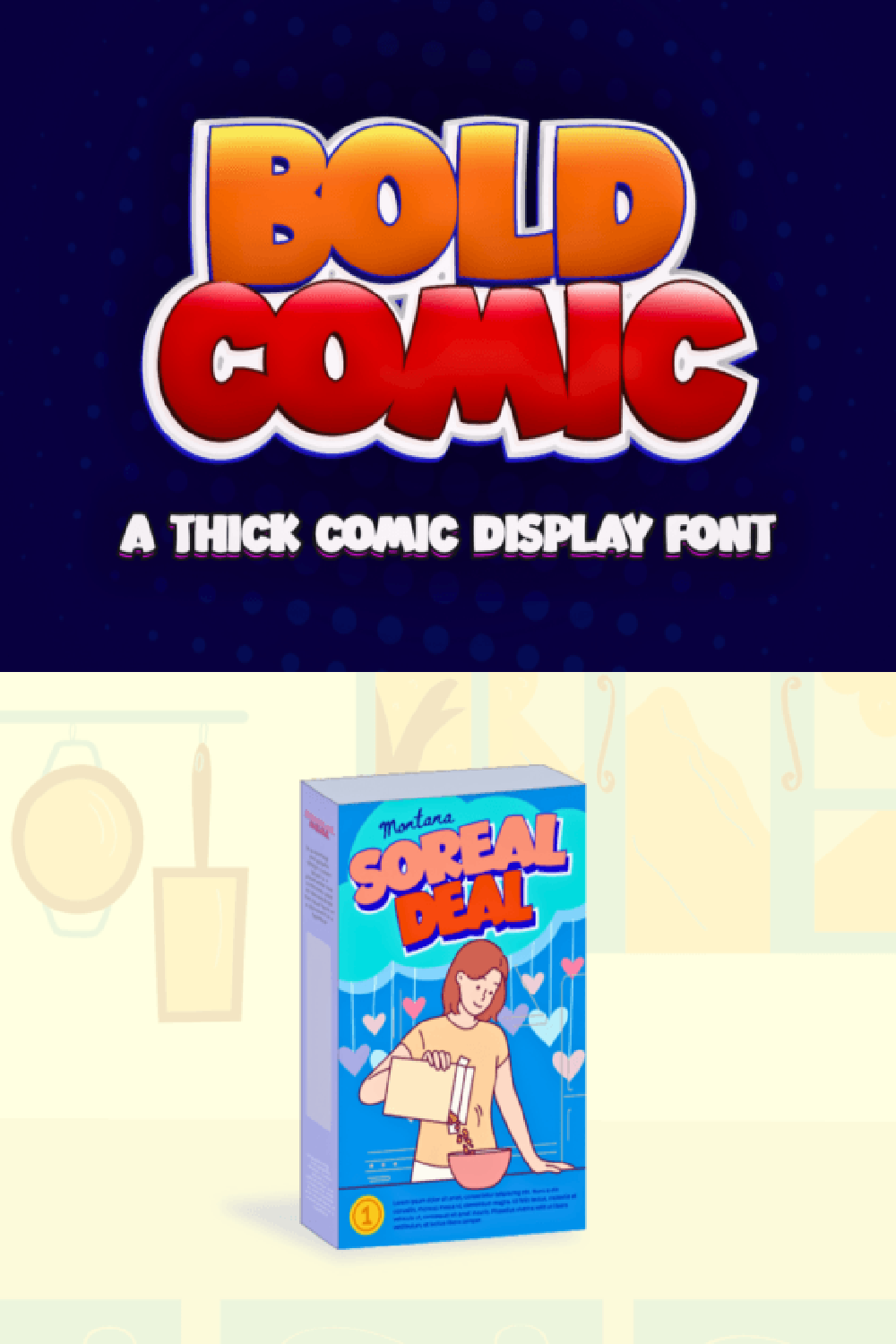 Bold Comic Font