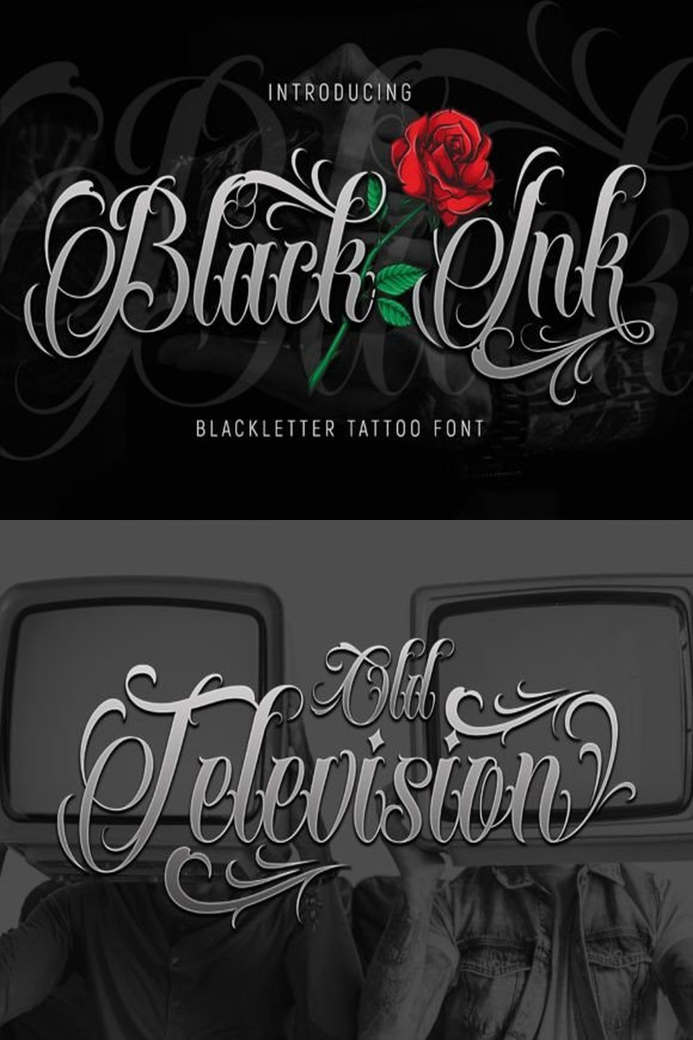 Black Ink Font