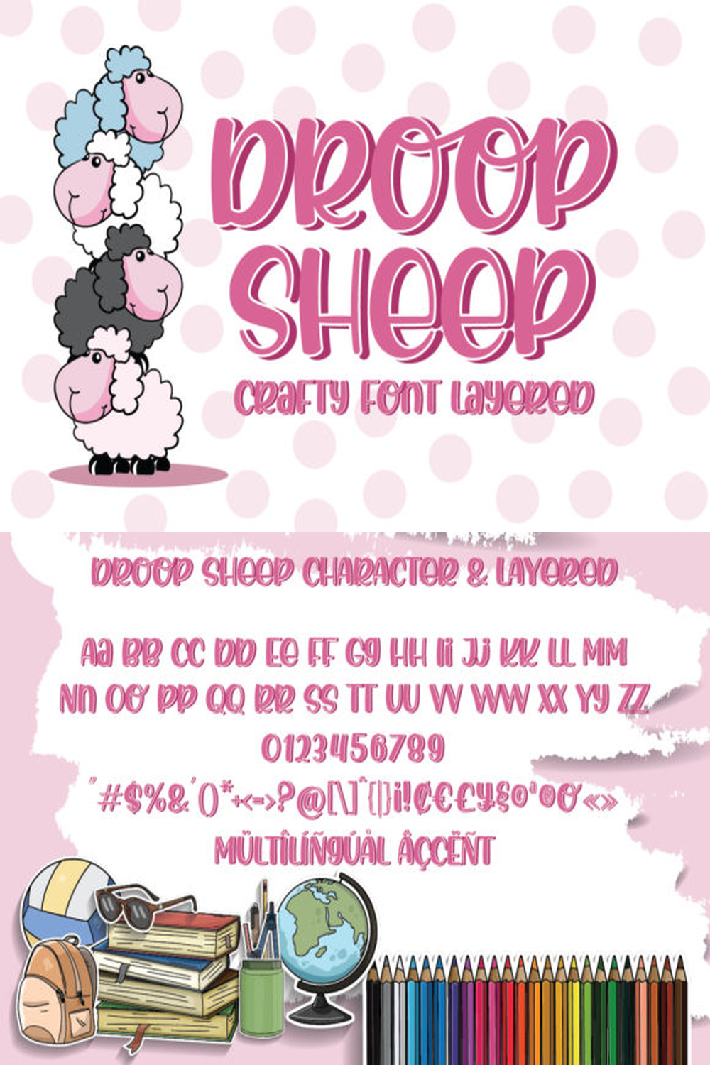 Droop Sheep Font