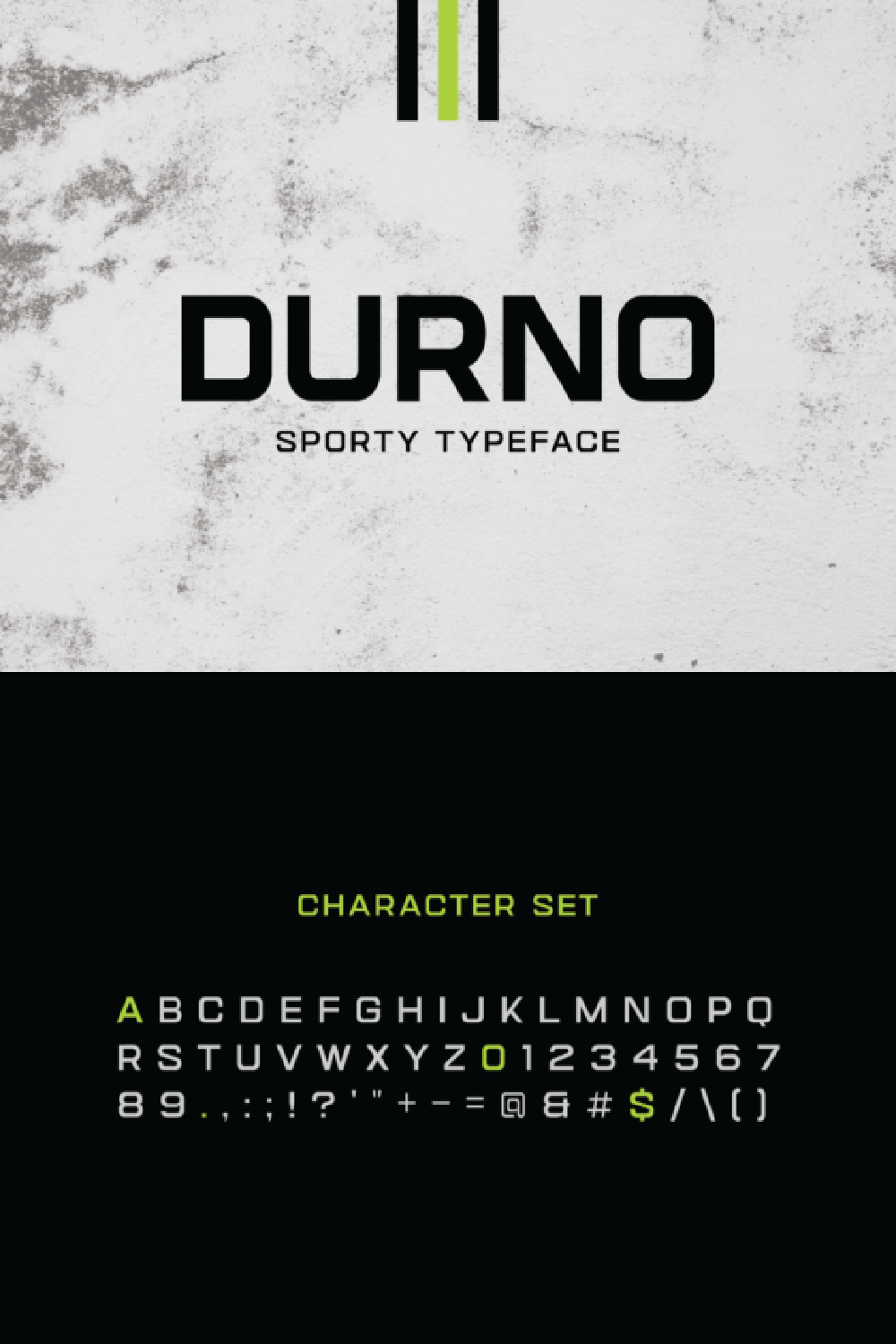 Durno Font