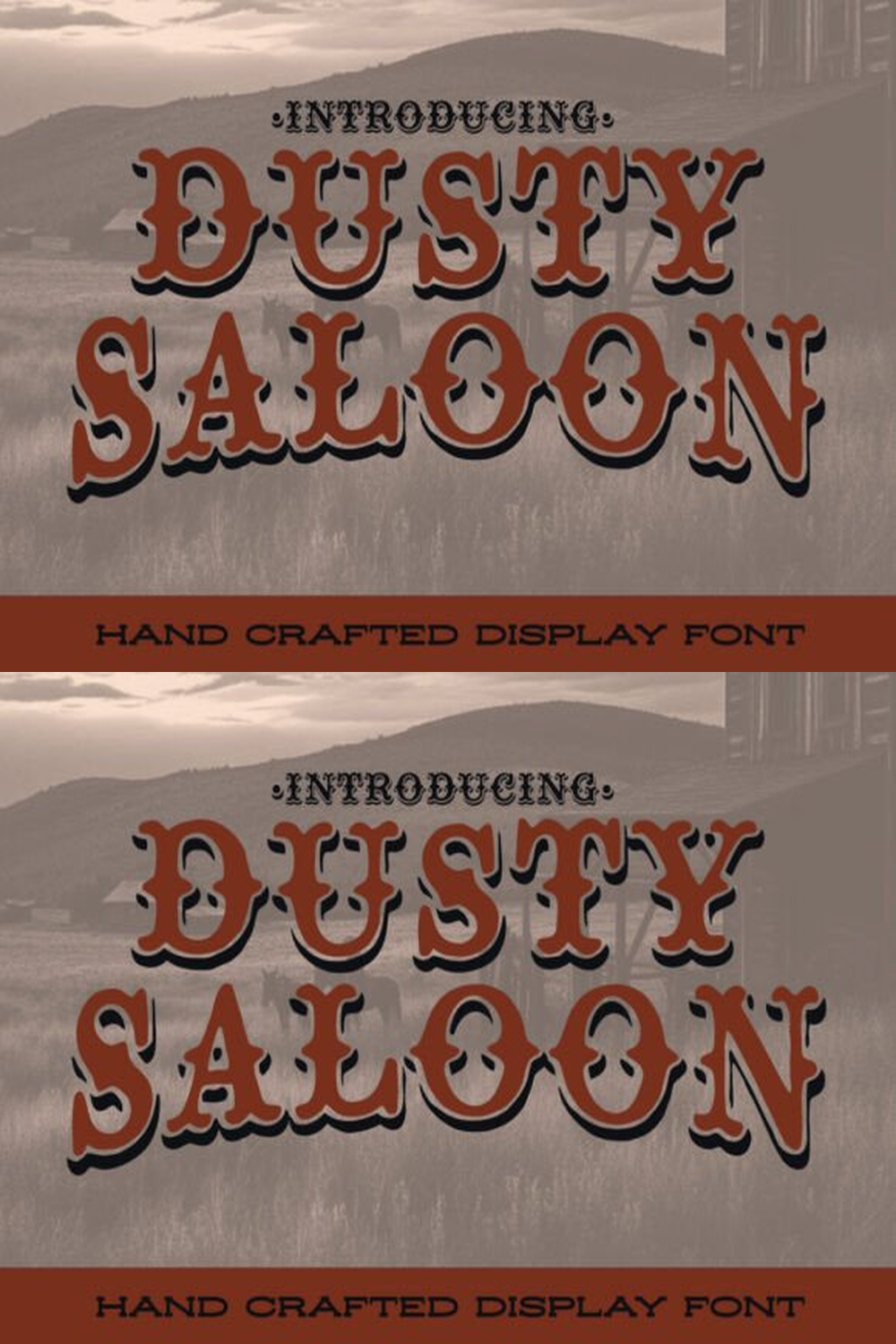 Dusty Saloon Font