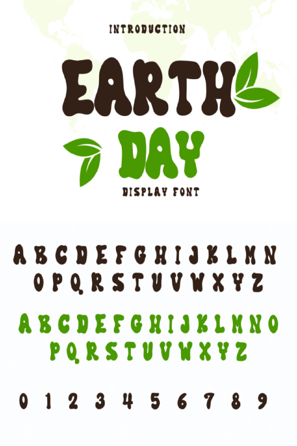 Earth Day Font Font