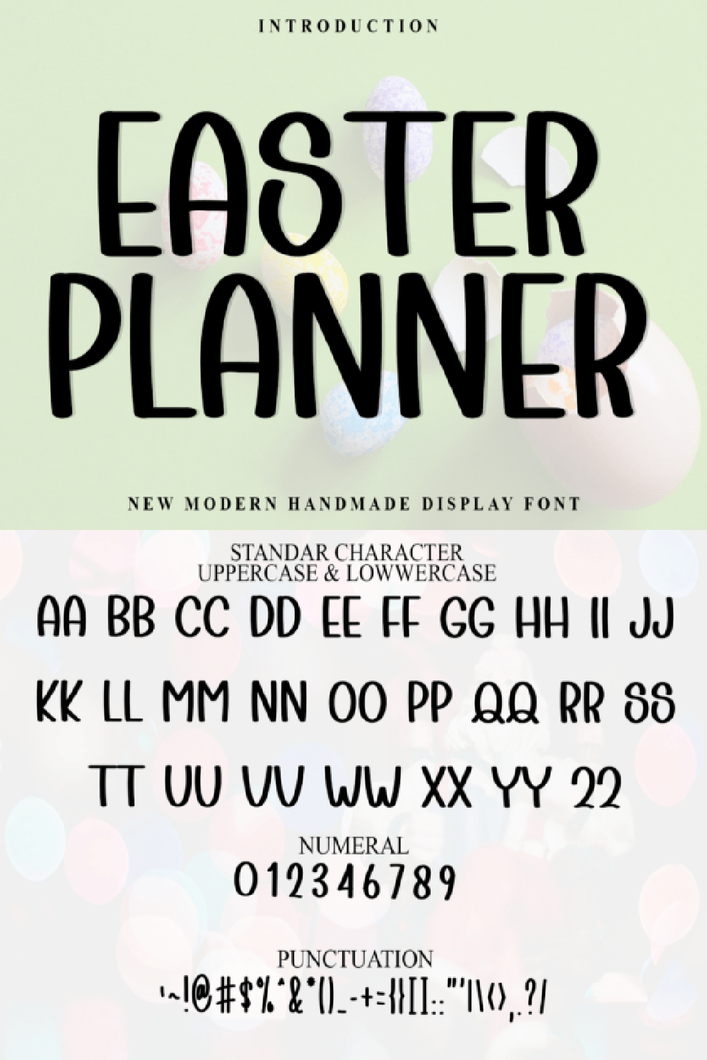 Easterplanner Font