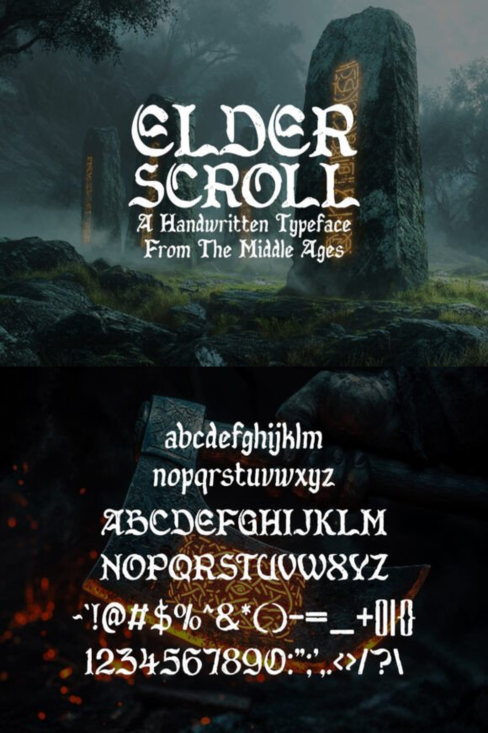Elderscroll Font