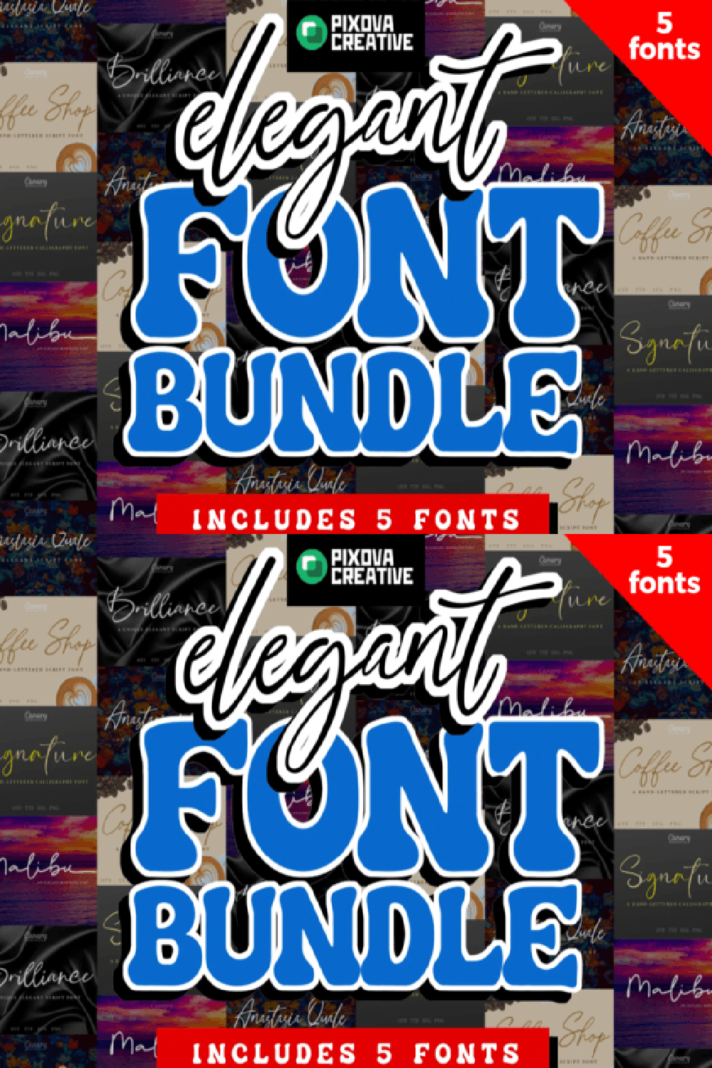 Elegant Bundle Font