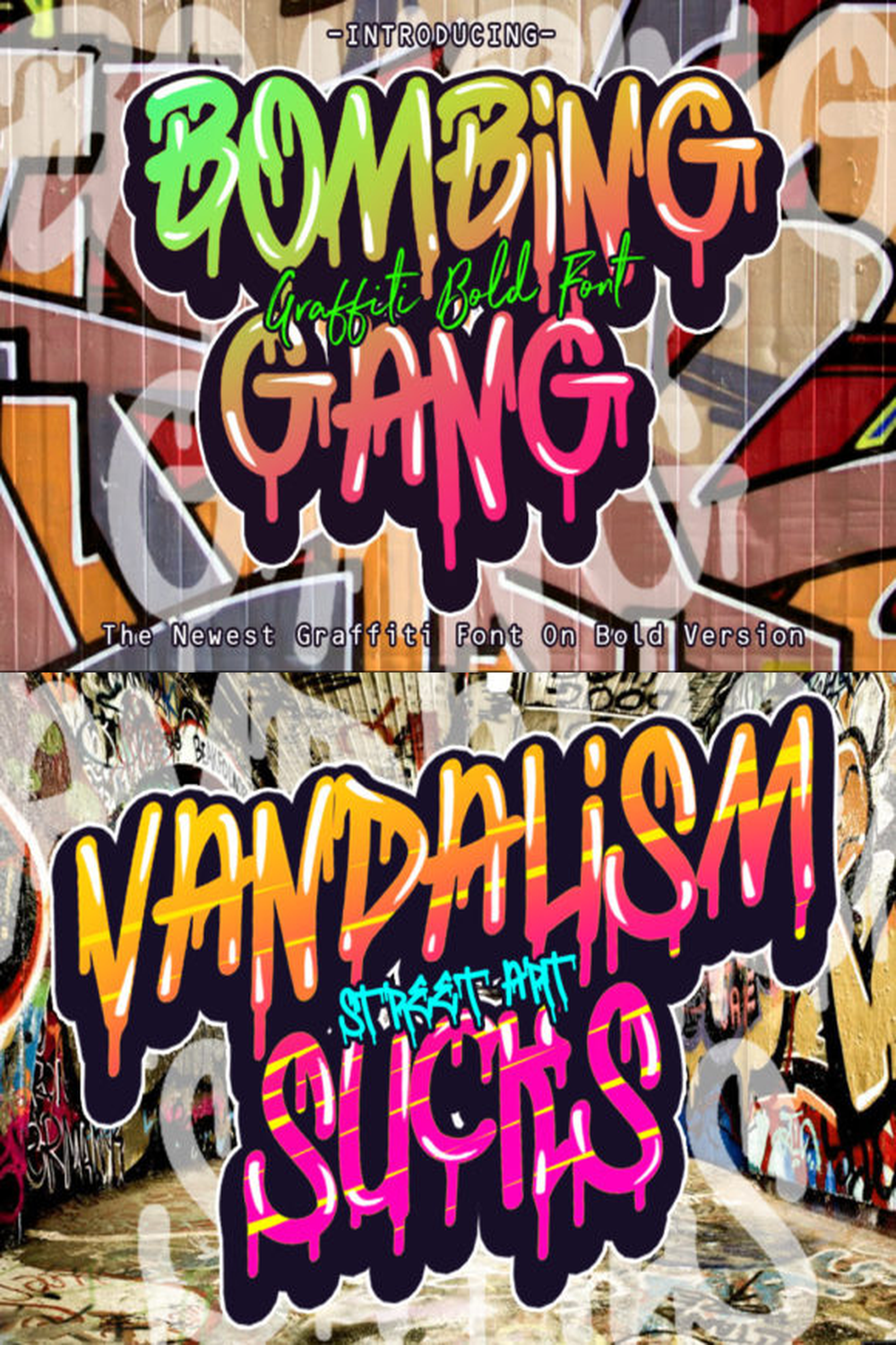 Bombing Gang Font