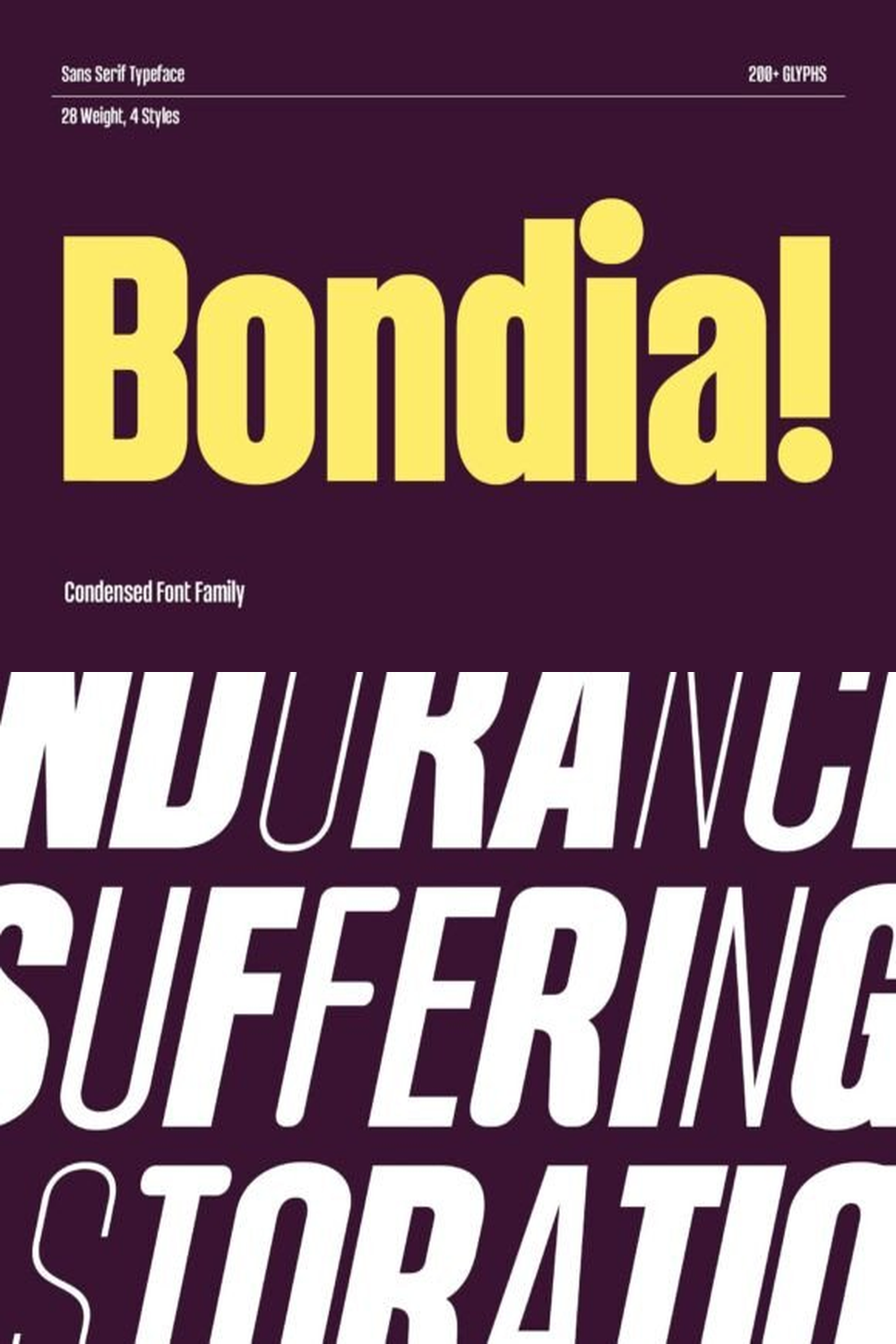 Bondia Font
