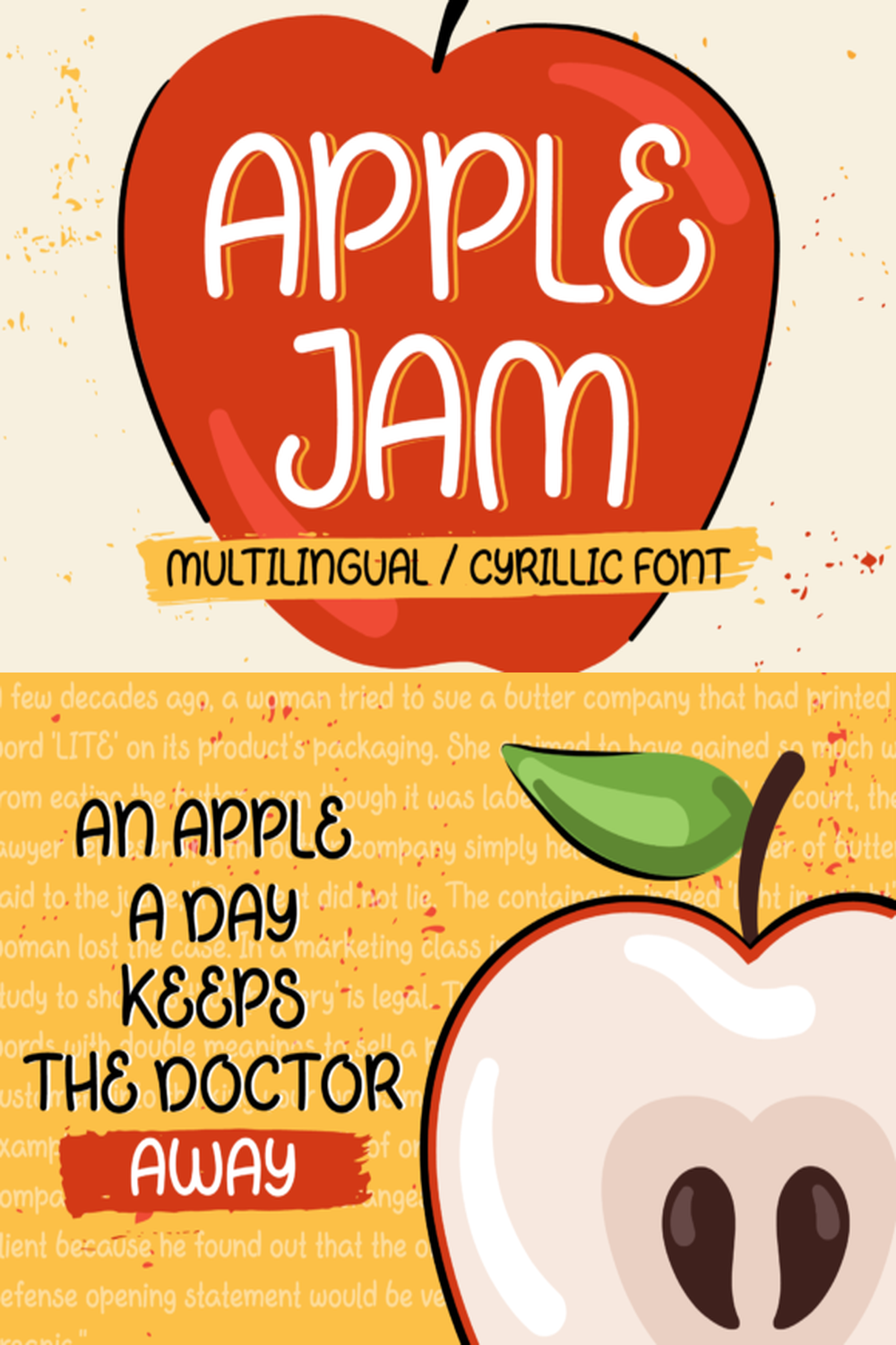 Apple Jam Font