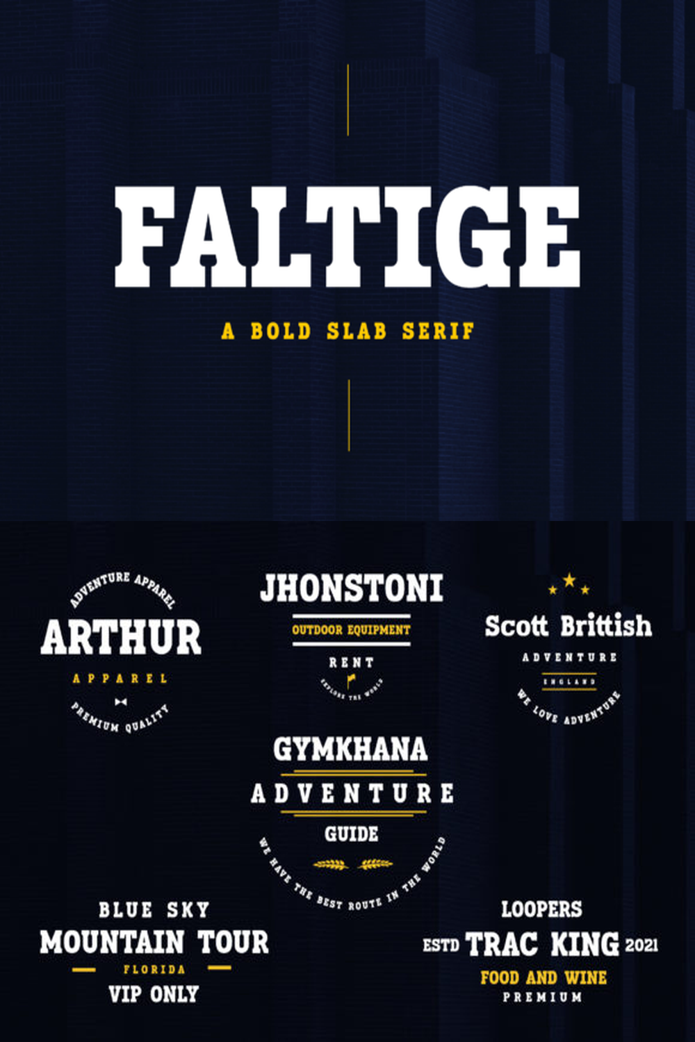 Faltige Font