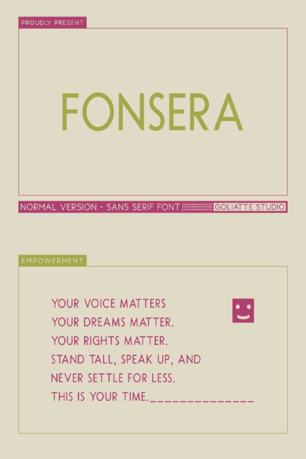 Fonsera Font