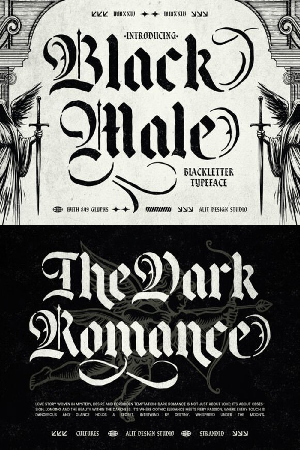 Black Male  Font