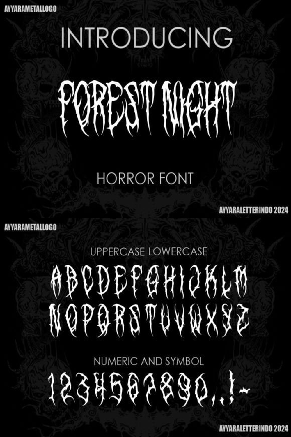 Forest Night Font