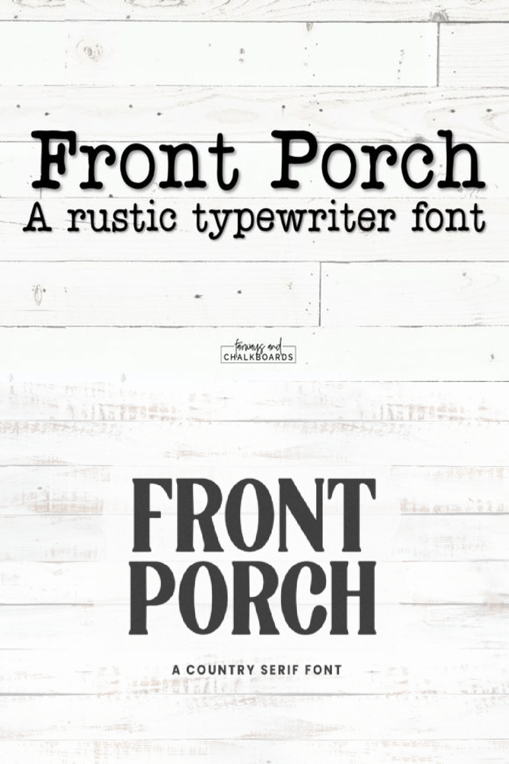 Front Porch Font