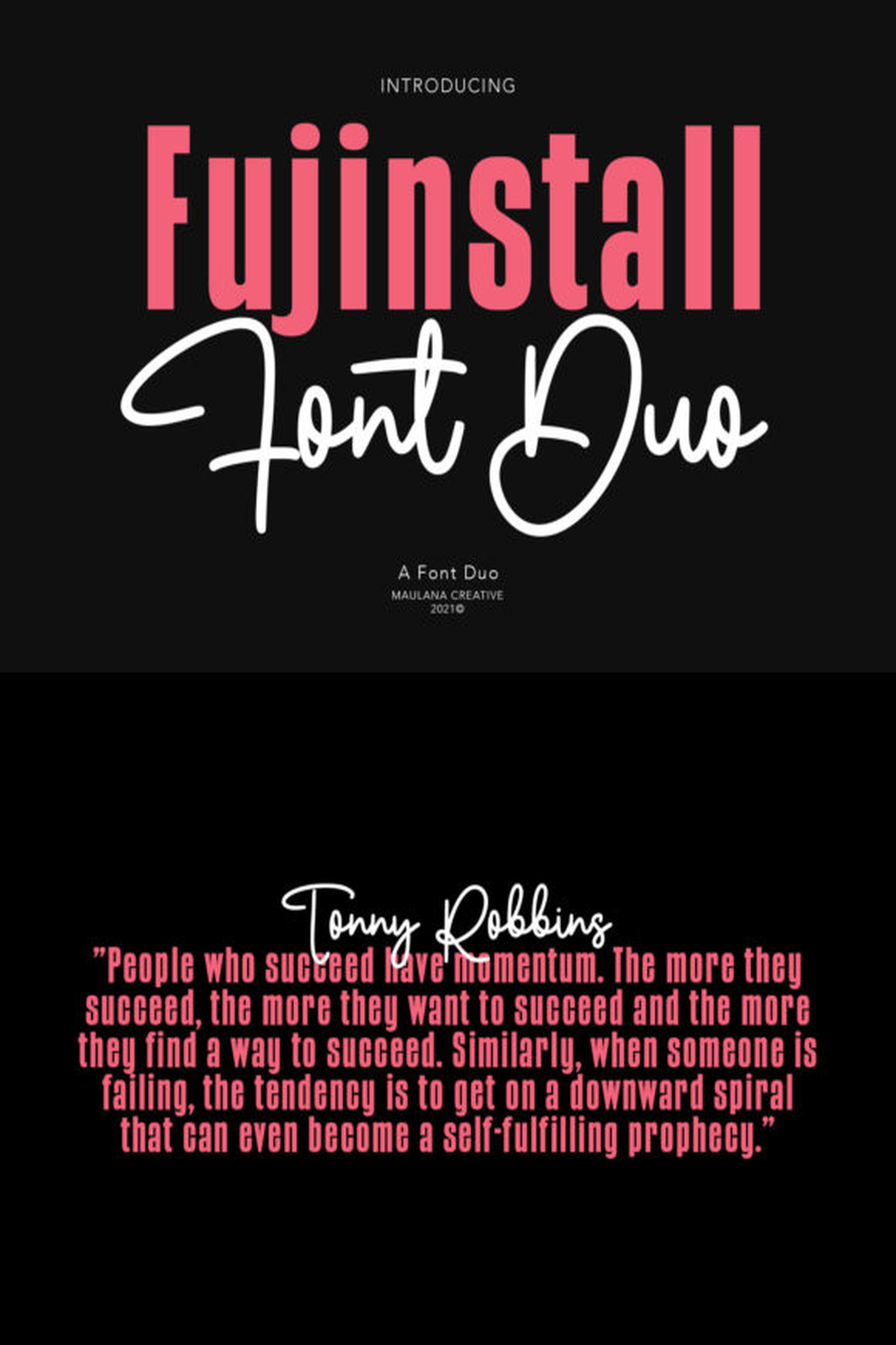 Fujinstall Font Duo Font