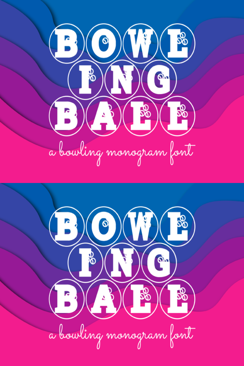 Bowling Ball Font