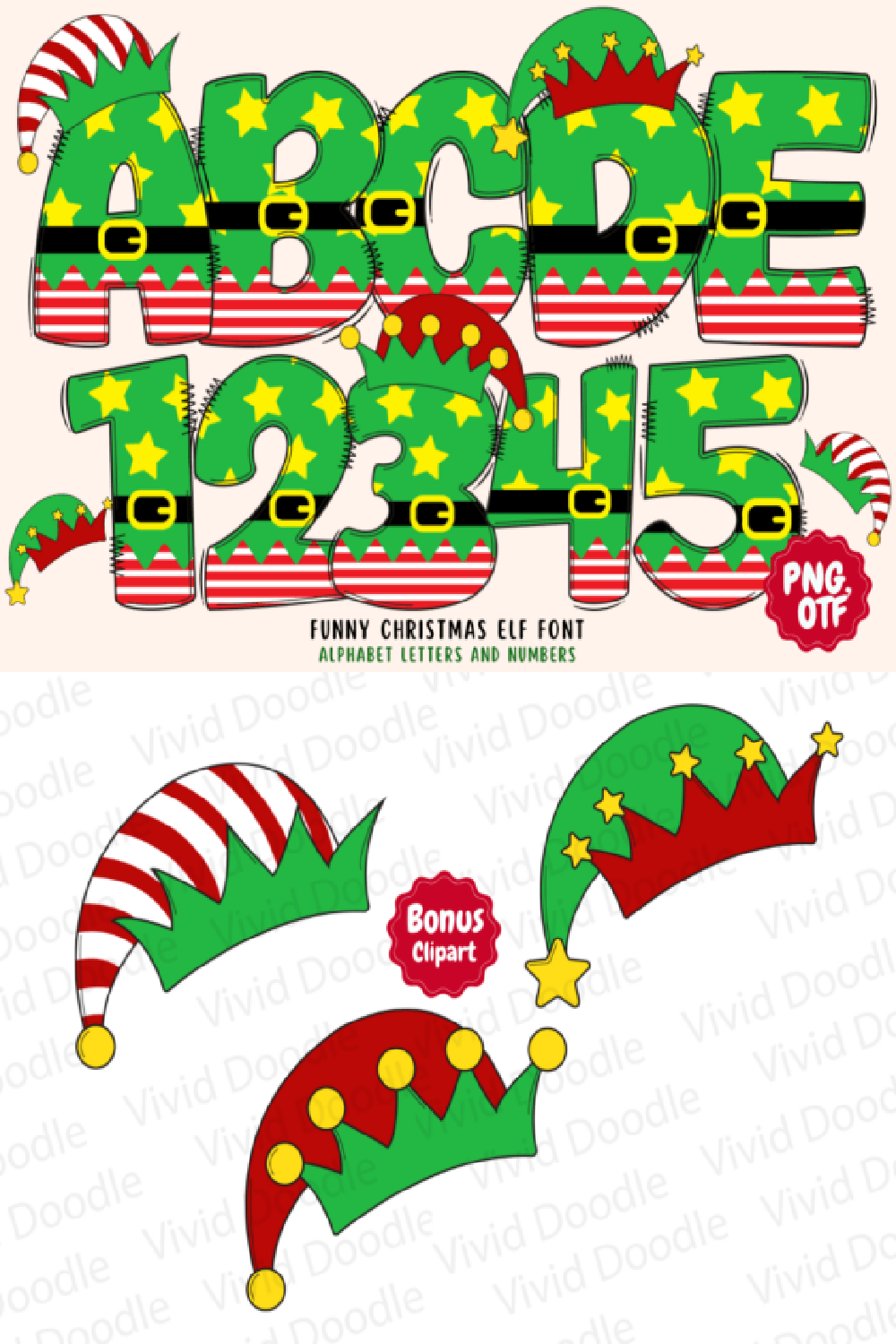 Funny Christmas Elf Font