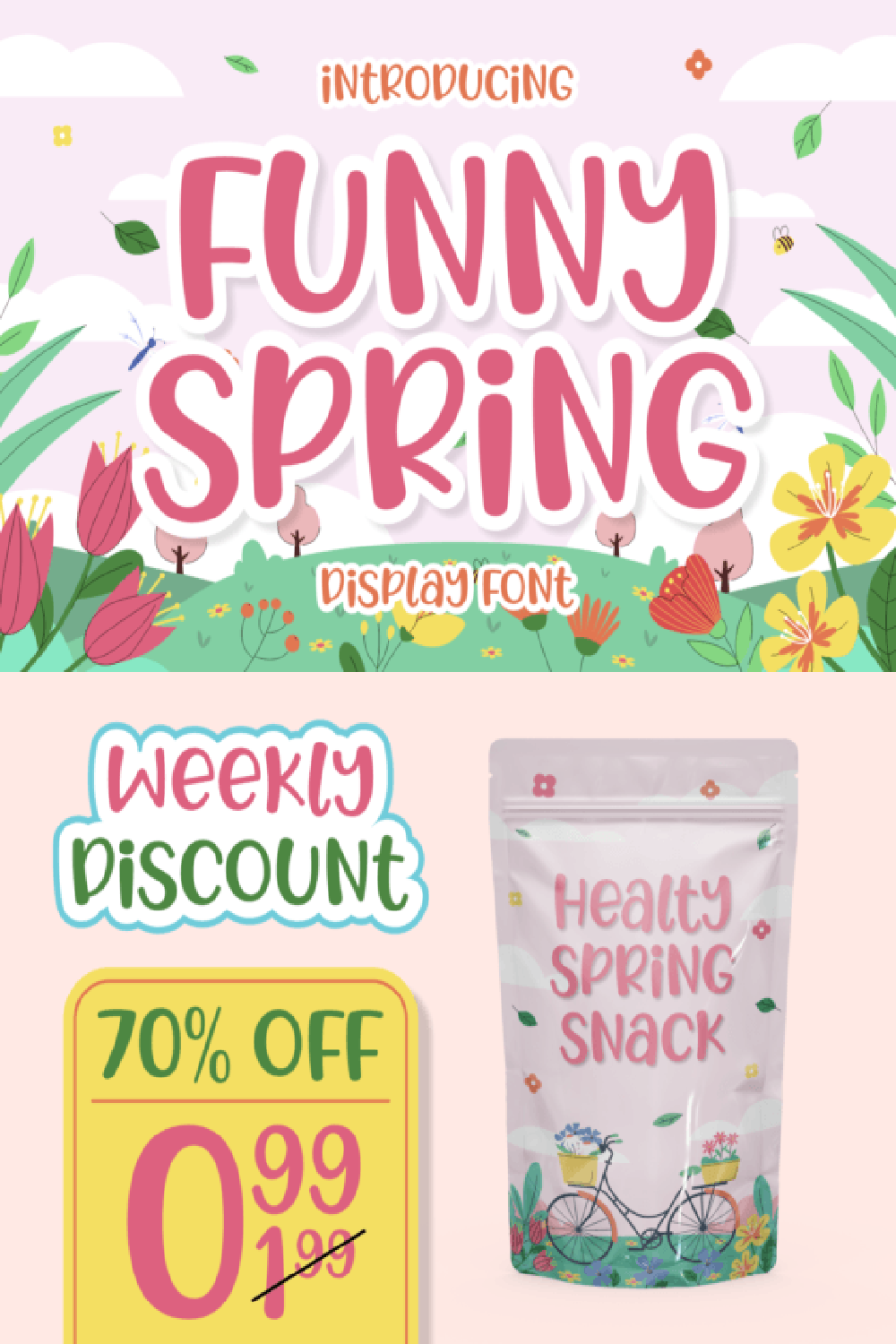 Funny Spring Font