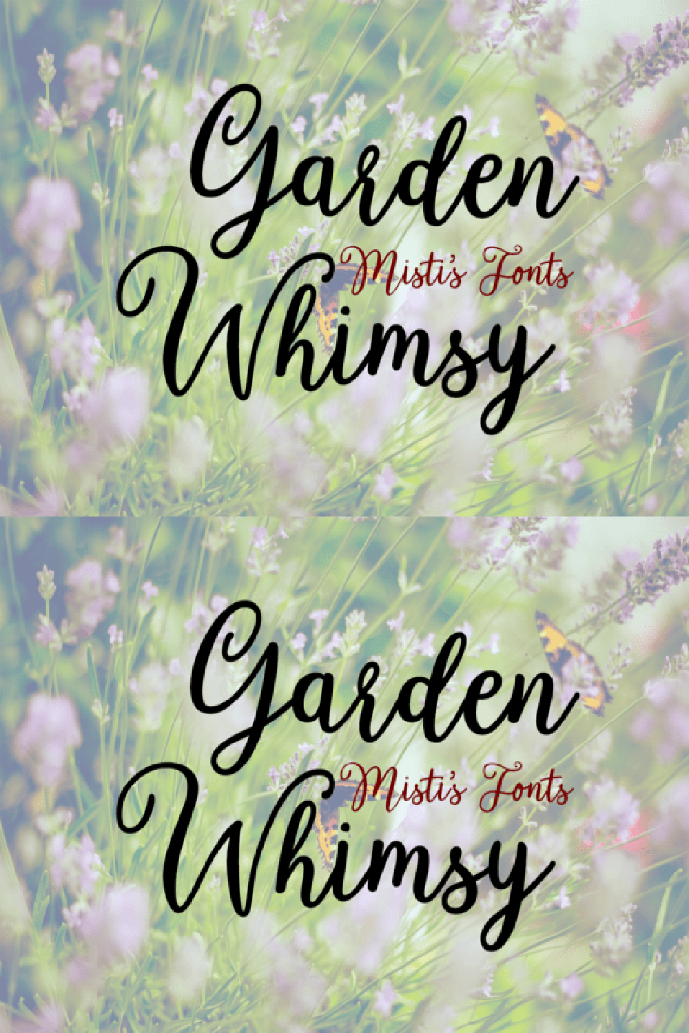 Garden Whimsy Font