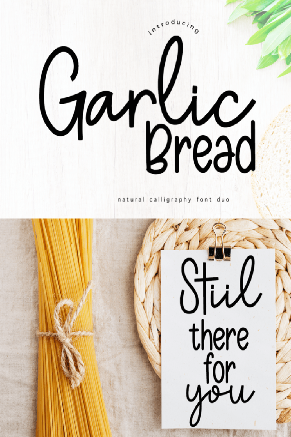 Garlic Bread Font