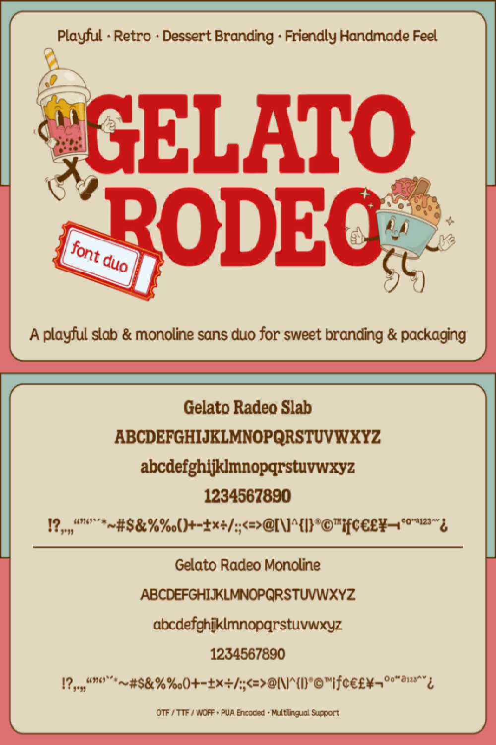 Gelato Rodeo Font