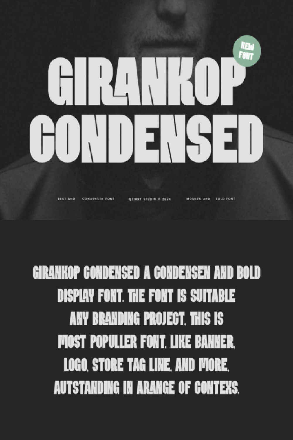 Girankop Condensed Font